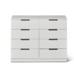 Essie 8 Drawer Chest of Drawers - Pure White - Image 4