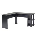 Essie L Shaped Desk in Black - Image 7
