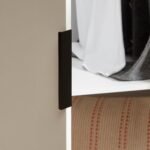 Outlet - Essie Tall Cabinet / Wardrobe - White - Image 5