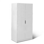 Outlet - Essie Tall Cabinet / Wardrobe - White - Image 6