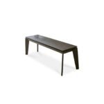 Ethan 3 Seater Mango Wood Dining Bench - Ash Grey - Image 8