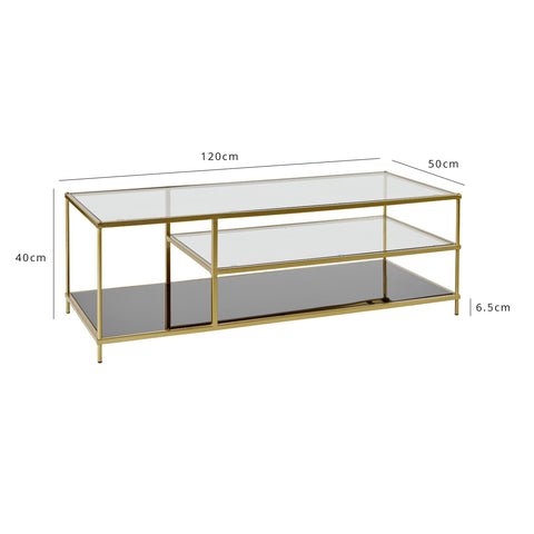 Outlet - Evelyn Coffee Table - Gold