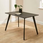 Finn Black Dining Table - 4 Seater - Image 3
