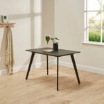 Finn Black Dining Table - 4 Seater - Image 7