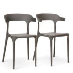 Finn Grey Dining Chairs - Set of 4 - Image 2