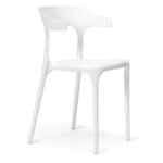 Finn White Dining Chairs - Set of 4 - Image 5