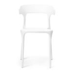 Finn White Dining Chairs - Set of 4 - Image 8