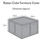 Garden Furniture Cover For 8 Seater Cube Dining Set