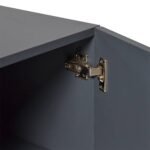 Outlet - Gatsby Large 4 Door Sideboard  Smoke Grey - Image 8