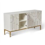 Outlet - Gatsby Large 4 Door Sideboard – Snow White - Image 8