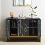 Gatsby 3 Door Sideboard - Smoke Grey - Image 2