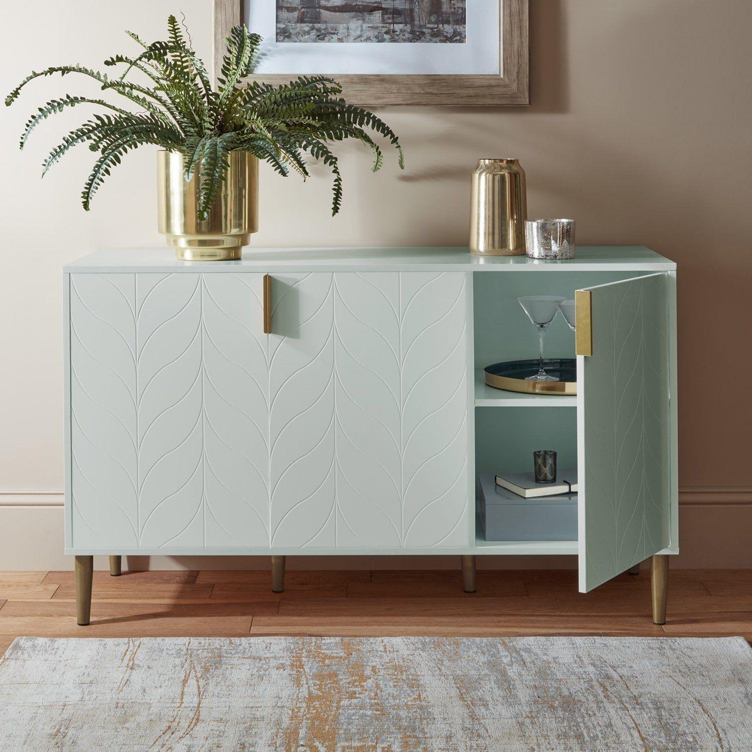 gloria deco sideboard sage green laura james 2 Home Retail