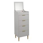 Gloria Tallboy - Grey & Brass Effect - Image 6