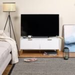 Gloria White TV Unit