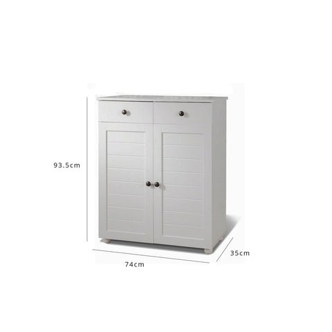 Outlet - Shoe Cabinet - Grey