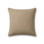 Camber 45x45cm Garden Scatter Cushion Cover - Sand with Off White Piping - Image 6