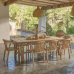Shiro 8 Seater Garden Dining Set with Shiro Dining Chairs