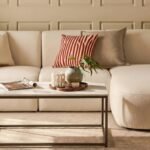 Nara White Marble Coffee Table - Black Frame - Image 4