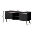 Iliana Charcoal Grey TV Unit - Image 2