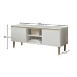 Iliana White TV Unit - Image 2