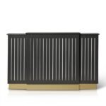 Outlet - Iliana Extendable Radiator Cover in Charcoal Grey - Image 3
