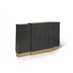 Outlet - Iliana Extendable Radiator Cover in Charcoal Grey - Image 7