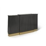Outlet - Iliana Extendable Radiator Cover in Charcoal Grey - Image 8