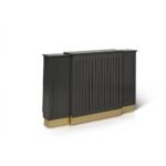Outlet - Iliana Extendable Radiator Cover in Charcoal Grey - Image 10