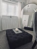 Iliana Medium Radiator Cover - Snow White - Image 2