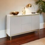 Iliana 2 Door Small Sideboard - Snow White