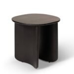 Outlet - Imogen Black Acacia Wood Side Table - Image 5