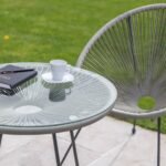 Outlet - Indra String Bistro Set - Grey - Image 6