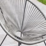 Outlet - Indra String Bistro Set - Grey - Image 7