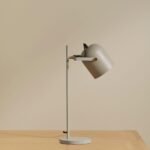 Birstall 41cm Metal Desk Lamp - Grey