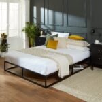 Indy King Size Platform Bed - Black Metal - Image 5