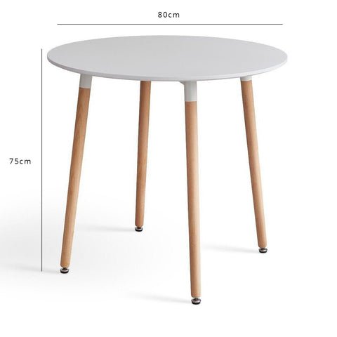 Outlet - Finn 80Cm Kitchen Dining Table 1 Inge Round Kitchen Table - Laura James