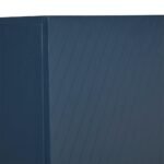 Jack Geometric Large Shoe Cabinet - 2 Door - Blue - Image 4