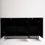 Jack 3 Door Large Sideboard - Geometric Black - Image 9