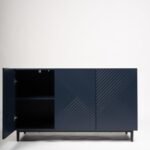 Outlet - Jack Sideboard - Geometric Midnight Blue - Image 10