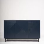 Outlet - Jack Sideboard - Geometric Midnight Blue - Image 2