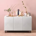 Outlet - Jack Sideboard - Geometric -White
