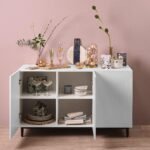 Outlet - Jack Sideboard - Geometric -White - Image 4