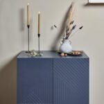 Jack 2 Door Small Sideboard - Geometric Blue - Image 4