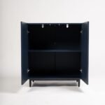 Jack 2 Door Small Sideboard - Geometric Blue - Image 8