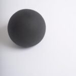 Kelton 11cm Ceramic Ball Ornament - Black - Image 5