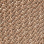 Kemble 2 Seater Rattan Garden Bistro Outdoor Dining Set - Natural Brown - Image 8