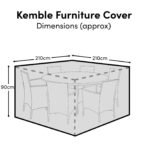 Kemble Round Table 6-Seater Furniture Cover - 210x210x90cm