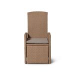 Outlet - Kemble/Marston Garden Reclining Chair with Cushion - Natural Brown - Image 10
