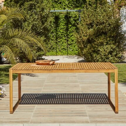 Lennox 6 Seater Outdoor Wooden Dining Table
