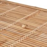 Outlet - Lila 6 Seater Bamboo Folding Garden Dining Table - Image 4